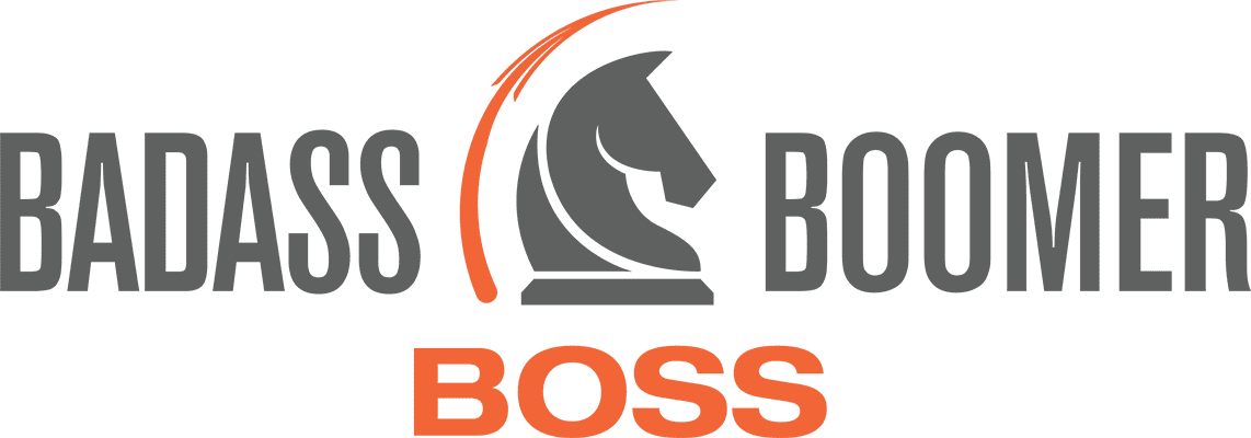 BADASS BOOMER BOSS BBB Logo Empowering Baby Boomer Entrepreneurs